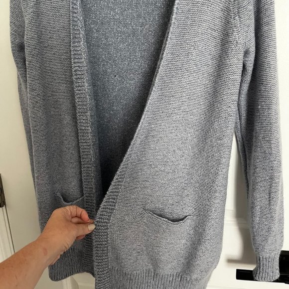 Women's Large Gap Sweater Cardigan - Picture 2 of 4